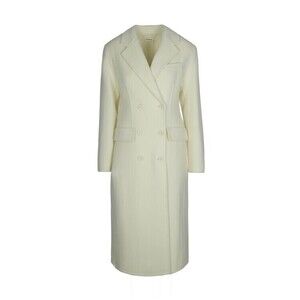 P.A.R.O.S.H. Butter Double-Breasted Coat - NWT